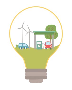 Bio ve doğal yakıt tasarımı ile araba