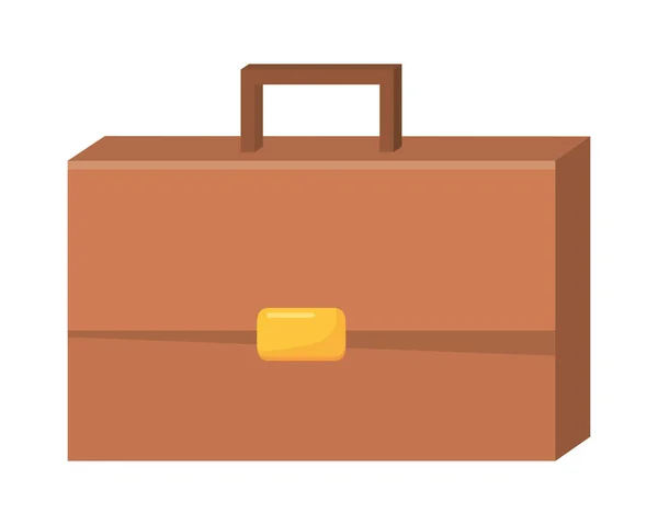 Illustrazione vettoriale di progettazione valigia isolata — Vettoriale Stock