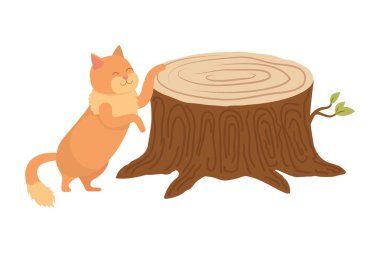 Kedi karikatür tasarım vector Illustrator
