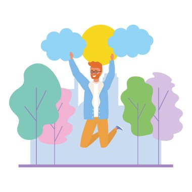 Park tasarım adam avatar