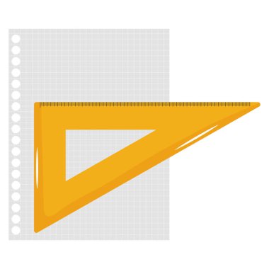 kural ile dizüstü kağıt sayfası