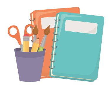 Defter ve okul malzemeleri tasarımı