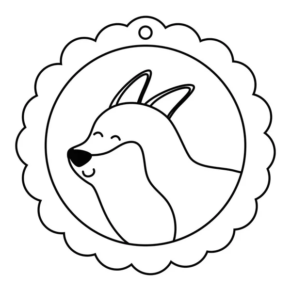 Hond cartoon ontwerp Vector Illustrator — Stockvector