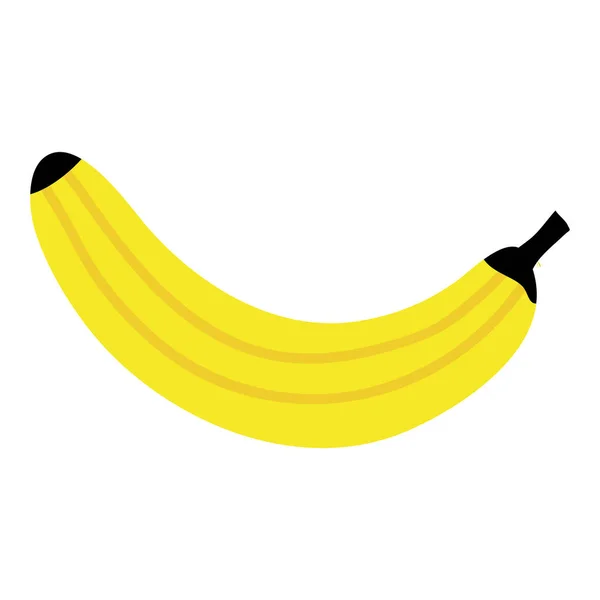 Frische Banane frisches Obst Symbol — Stockvektor