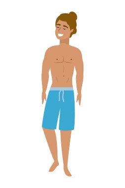 Yaz mayo tasarımı ile çocuk