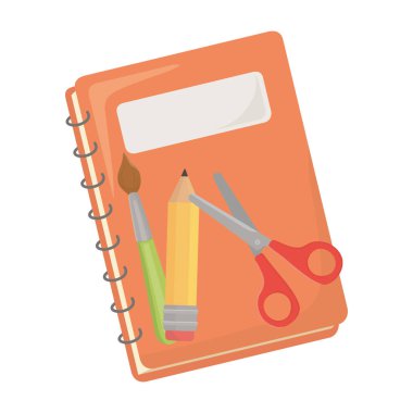 Defter ve okul malzemeleri tasarımı