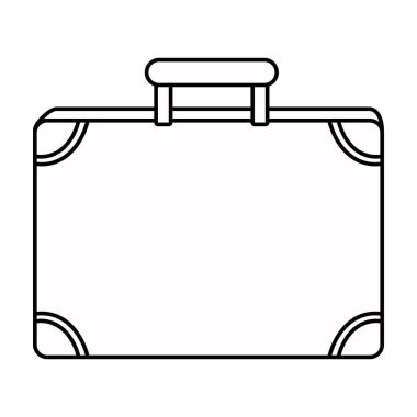 Bavul ve seyahat tasarım vektör illüstrasyon