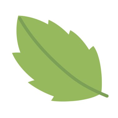 İzole yaprak tasarım vektör