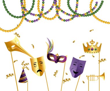 parti öğe çizgi film