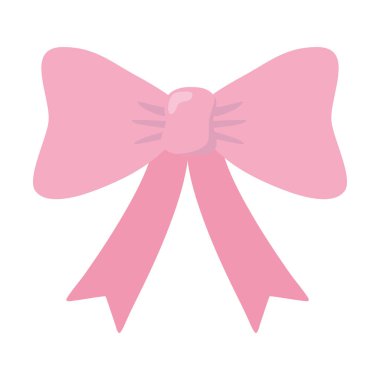 İzole papyon tasarım vektör illüstrasyon