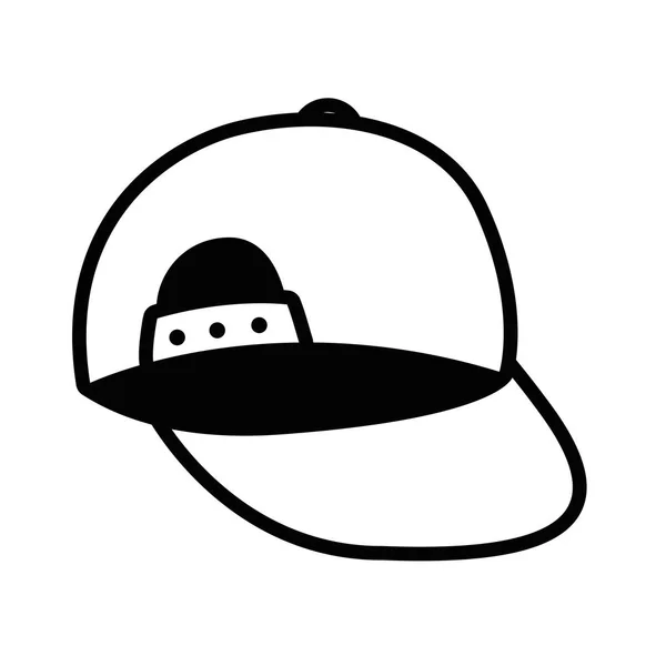 Isolado chapéu design vetor ilustrador —  Vetores de Stock