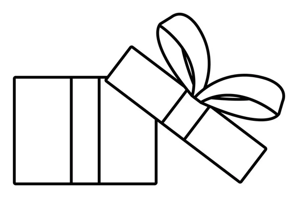 Feliz cumpleaños y diseño de regalo de celebración — Vector de stock