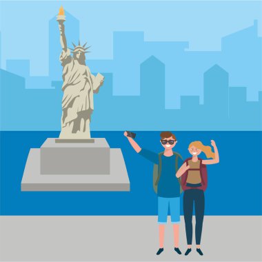 New York tasarım özgürlük heykeli