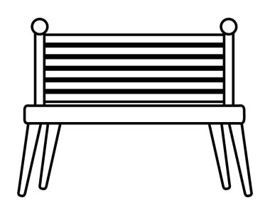 İzole tezgah tasarım vektör çizme