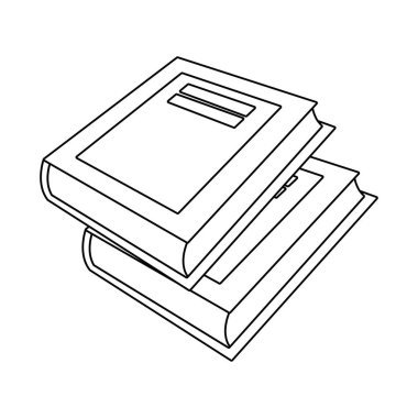 Kitap tasarım vektör illüstrasyon grubu