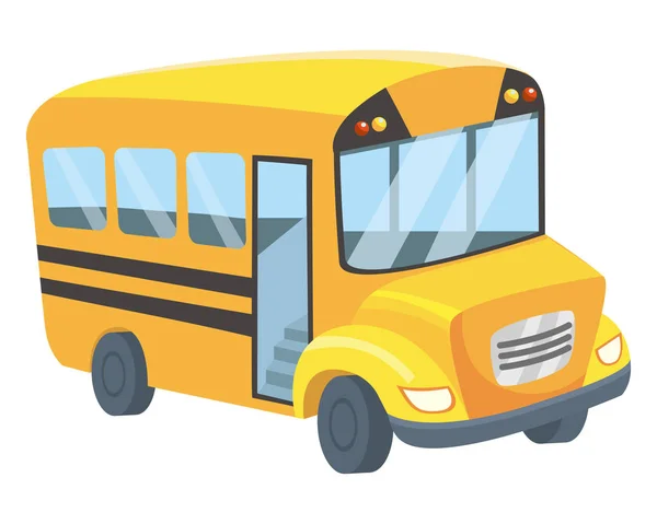 Schoolbus ontwerp Vector Illustrator — Stockvector