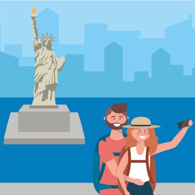 New York tasarım özgürlük heykeli