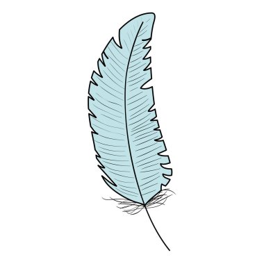 sevimli bohem tüy süslü simge