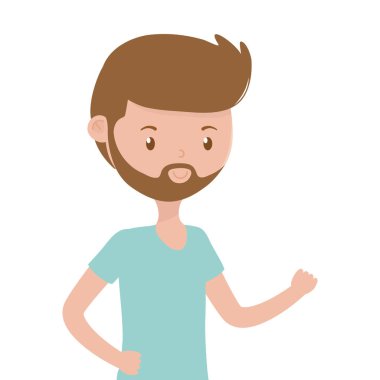 Adam karikatür tasarım vector Illustrator