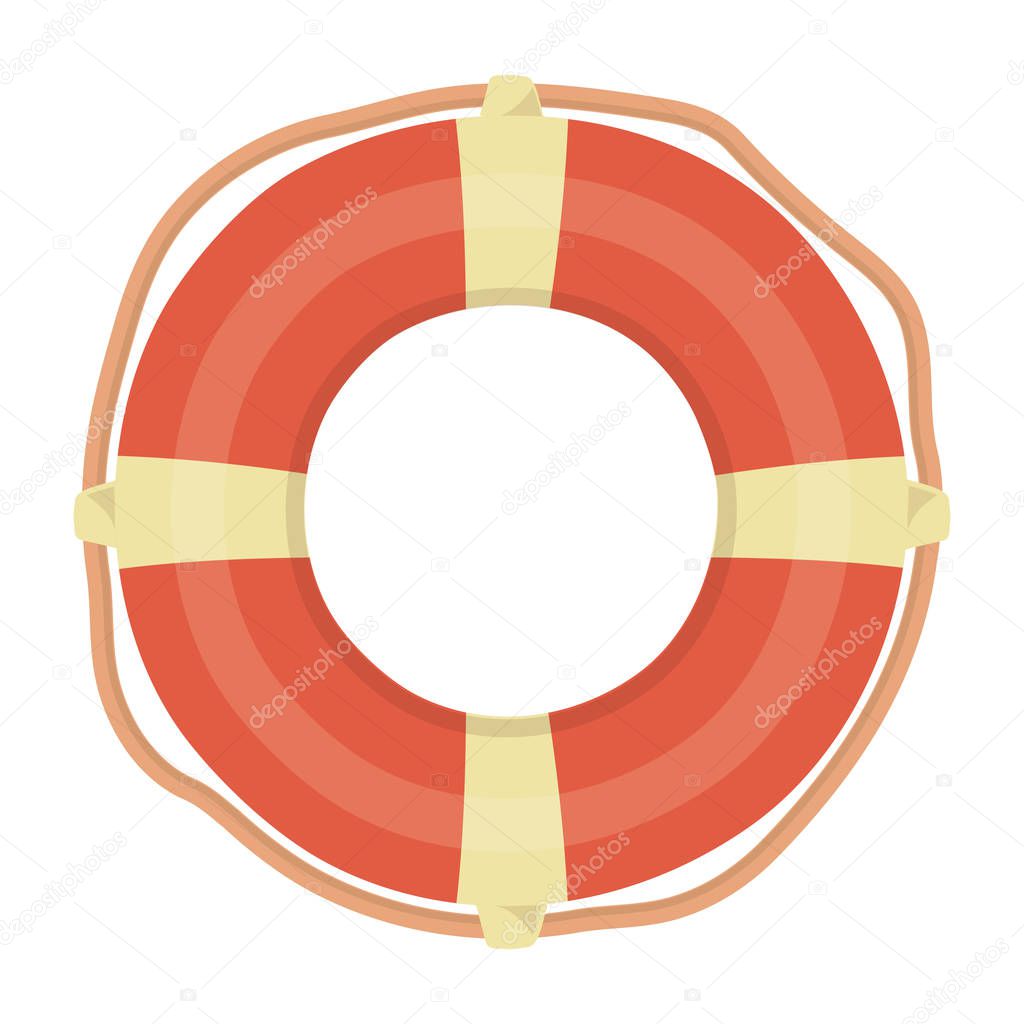 Safe float design, Safety water vector illustration