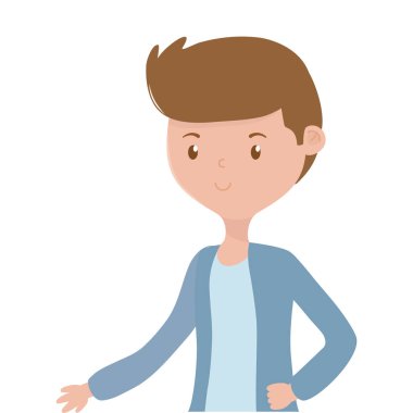 Adam karikatür tasarım vector Illustrator