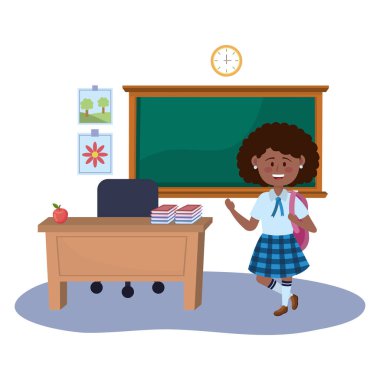 Okul tasarım kız çocuk