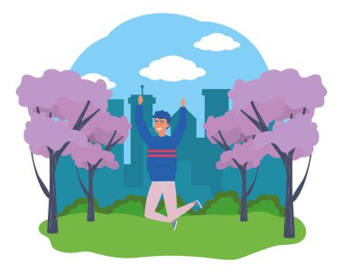 Park tasarım adam avatar