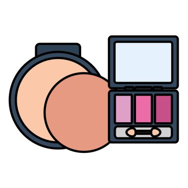 allık ve ayna ile göz gölgeler çizim makyaj