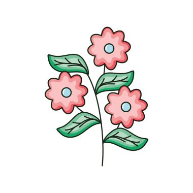 güzel çiçekler ve Leafs Bahçe dekoratif