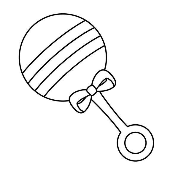 Baby chuveiro símbolo design vetor ilustração — Vetor de Stock