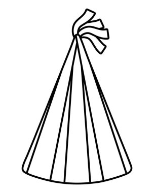 Mutlu yıllar ve kutlama şapka tasarımı