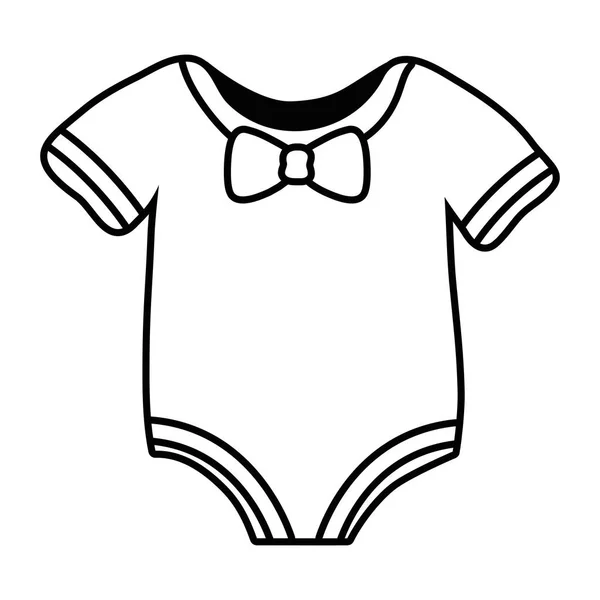 Geïsoleerde baby doek ontwerp vector illustratie — Stockvector