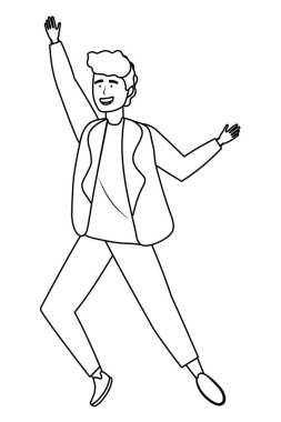 Avatar bir adam tasarım vector Illustrator