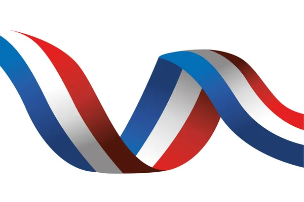 França bandeira símbolo desenho vetor ilustração — Vetor de Stock