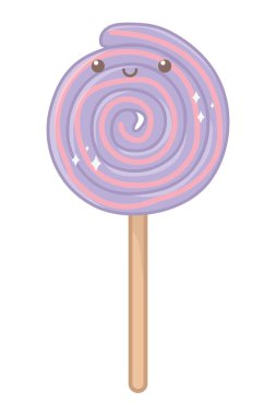 Tatlı ve lezzetli lolipop tasarım