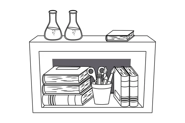 家具和学习用品设计 — 图库矢量图片