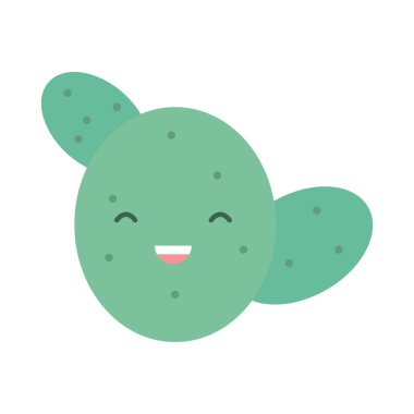 egzotik CACTU bitki Kawaii karakter