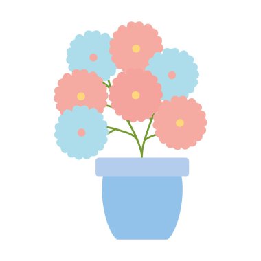 seramik çömlek dekorasyon çiçekler Bahçe