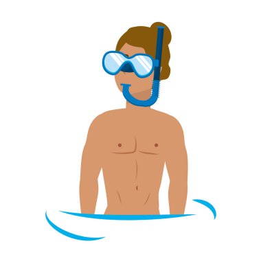 Yaz mayo tasarımı ile çocuk