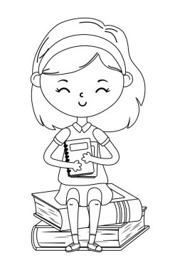 Okul tasarım kız çocuk