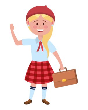 Okul tasarım kız çocuk