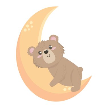 İzole karikatür vektör çizim