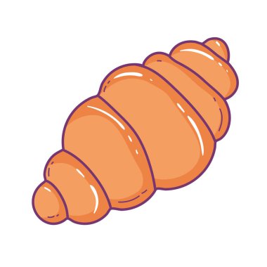 İzole ekmek tasarım vektör illüstrasyon