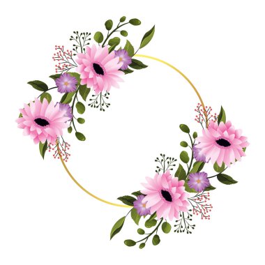 çiçek tropikal karikatür