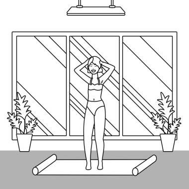 İç çamaşırı tasarım kadın avatar