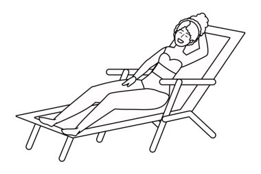 Yaz mayo tasarımı ile kız