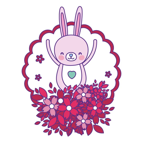 Isolated rabbit cartoon vector design vector illustration — Stock Vector