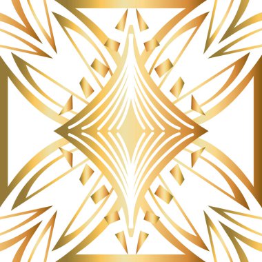 İzole art deco arka plan tasarımı