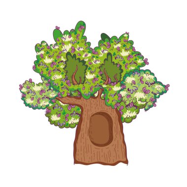 sevimli masal ağacı simgesi