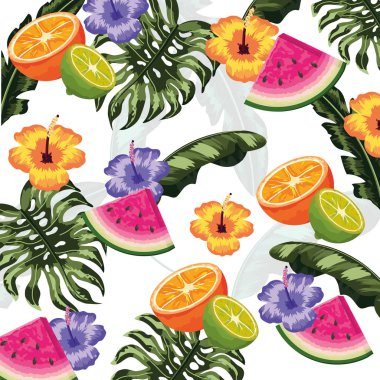 sorunsuz çiçek desenli çizgi film